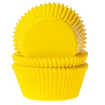 Cupcake Backförmchen - Gelb
